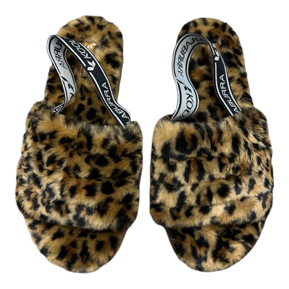 Koolaburra By Ugg Leopard Print Strap Sandals Size 8.5 - Picture 1 of 7